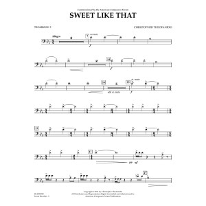 Sweet like that - Trombone 2