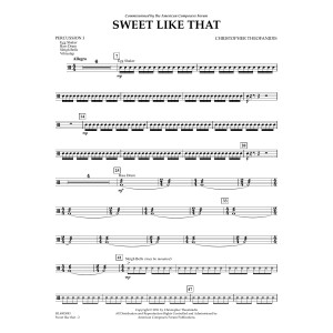 Sweet like that - Percussion III