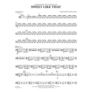 Sweet like that - Percussion IV