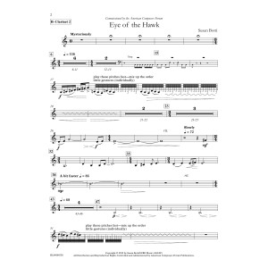 Eye of the Hawk - Bb Clarinet 2