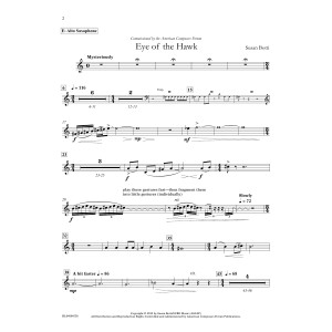 Eye of the Hawk - Eb Alto Saxophone