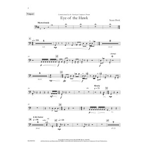 Eye of the Hawk - Timpani
