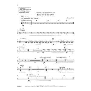 Eye of the Hawk - Percussion 2