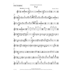 Pop! - Bb Tenor Saxophone (Divisi)