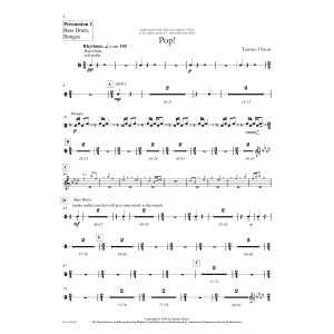 Pop! - Percussion 1 Bass Drum, Bongo