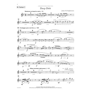 Deep Dish - Bb Clarinet 1