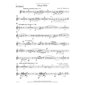 Deep Dish - Bb Clarinet 2