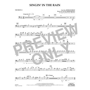 Singin' in the Rain (arr. Michael Brown) - Trombone 1