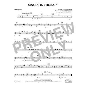 Singin' in the Rain (arr. Michael Brown) - Trombone 2