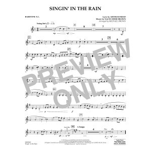Singin' in the Rain (arr. Michael Brown) - Baritone T.C.