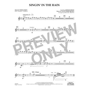 Singin' in the Rain (arr. Michael Brown) - Mallet Percussion