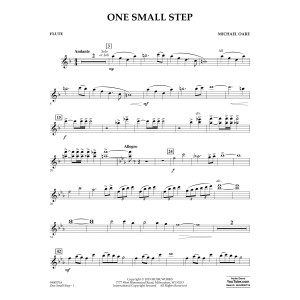 One Small Step - Flute