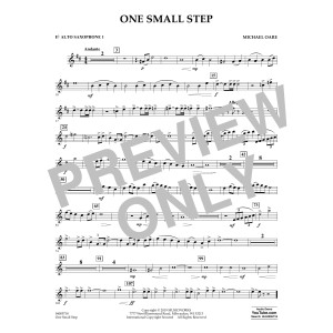 One Small Step - Eb Alto Saxophone 1