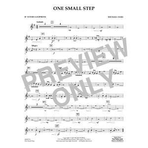 One Small Step - Bb Tenor Saxophone