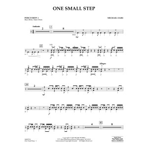 One Small Step - Percussion 1