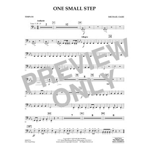One Small Step - Timpani
