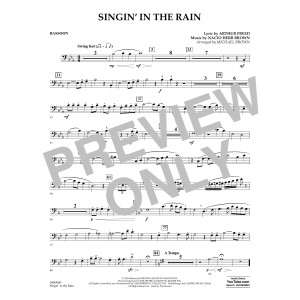 Singin' in the Rain (arr. Michael Brown) - Bassoon