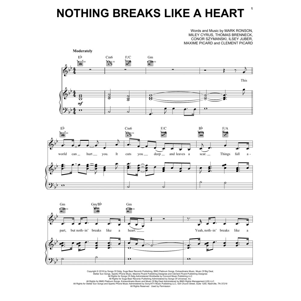 Nothing Breaks Like A Heart (feat. Miley Cyrus)