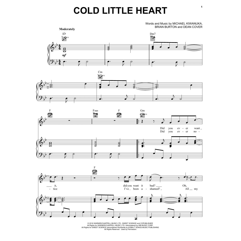 Cold Little Heart (theme from Big Little Lies)