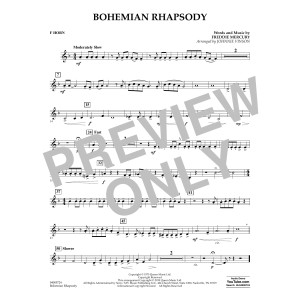 Bohemian Rhapsody (arr. Johnnie Vinson) - F Horn