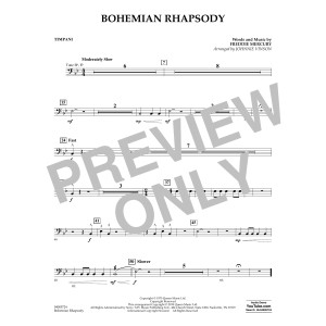 Bohemian Rhapsody (arr. Johnnie Vinson) - Timpani