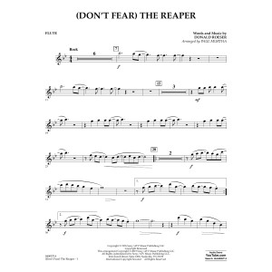 (Don't Fear) The Reaper (arr. Paul Murtha) - Flute