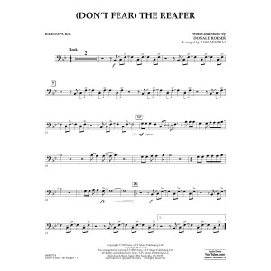 (Don't Fear) The Reaper (arr. Paul Murtha) - Baritone B.C.