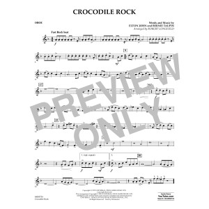 Crocodile Rock (arr. Robert Longfield) - Oboe