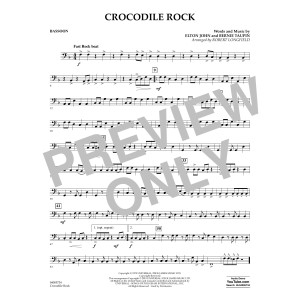 Crocodile Rock (arr. Robert Longfield) - Bassoon