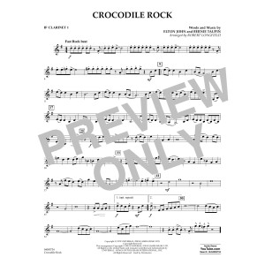 Crocodile Rock (arr. Robert Longfield) - Bb Clarinet 1
