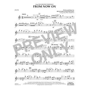 From Now On (from The Greatest Showman) (arr. Paul Murtha) - Flute