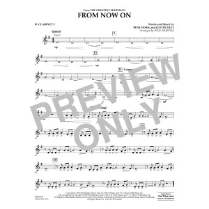 From Now On (from The Greatest Showman) (arr. Paul Murtha) - Bb Clarinet 2
