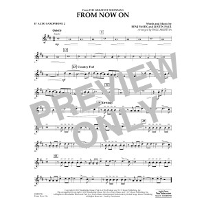 From Now On (from The Greatest Showman) (arr. Paul Murtha) - Eb Alto Saxophone 2
