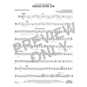 From Now On (from The Greatest Showman) (arr. Paul Murtha) - Trombone/Baritone B.C.