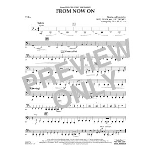 From Now On (from The Greatest Showman) (arr. Paul Murtha) - Tuba
