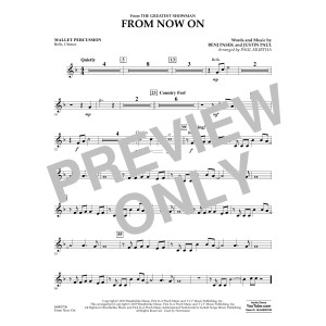 From Now On (from The Greatest Showman) (arr. Paul Murtha) - Mallet Percussion