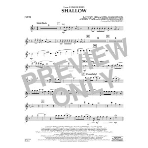 Shallow (from A Star Is Born) (arr. Paul Murtha) - Flute