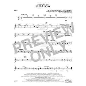 Shallow (from A Star Is Born) (arr. Paul Murtha) - Oboe