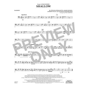 Shallow (from A Star Is Born) (arr. Paul Murtha) - Bassoon
