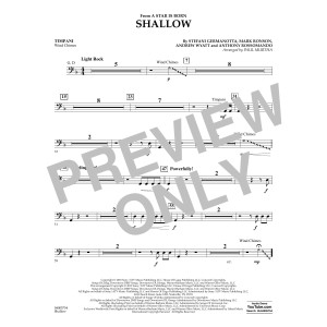 Shallow (from A Star Is Born) (arr. Paul Murtha) - Timpani