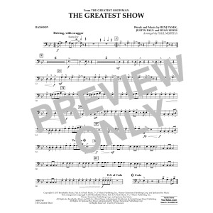 The Greatest Show (arr. Paul Murtha) - Bassoon