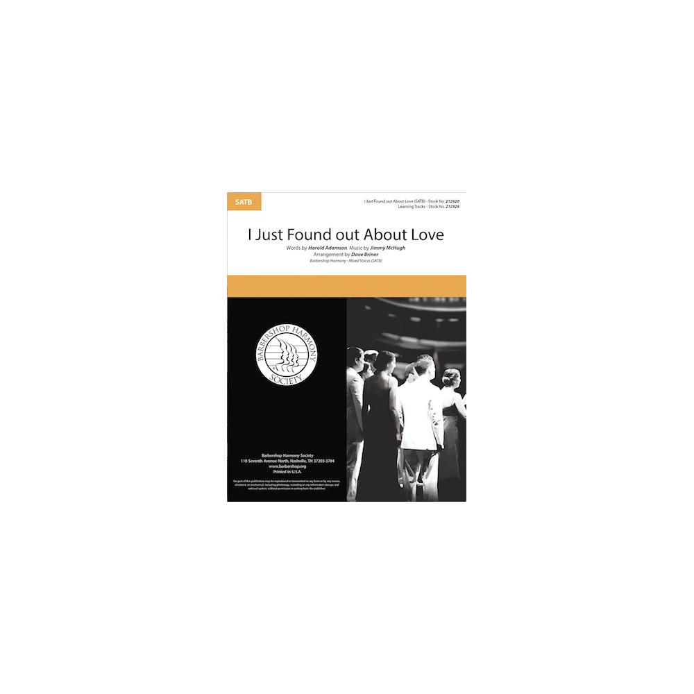 I Just Found out About Love (arr. Dave Briner)