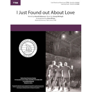 I Just Found out About Love (arr. Dave Briner)