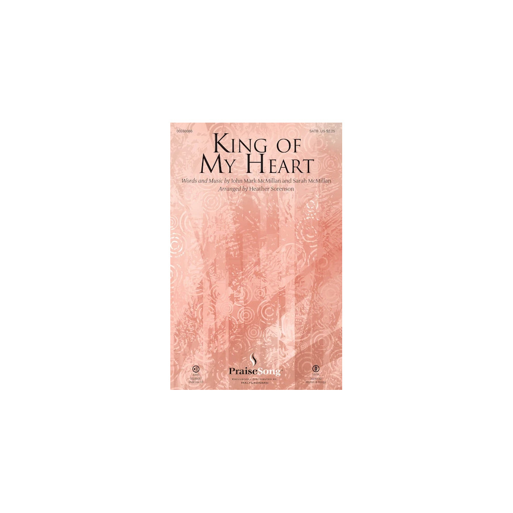 King of My Heart (arr. Heather Sorenson) - C Soprano Recorder/opt. Picc.
