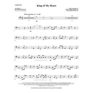 King of My Heart (arr. Heather Sorenson) - Upright Bass