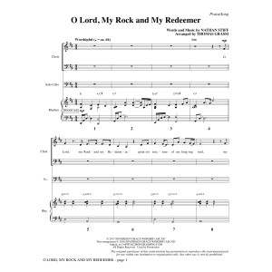 O Lord, My Rock and My Redeemer (arr. Thomas Grassi) - Full Score