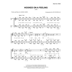 Hooked On A Feeling (arr. Jon Nicholas)