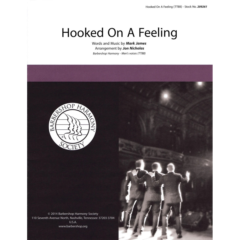 Hooked On A Feeling (arr. Jon Nicholas)