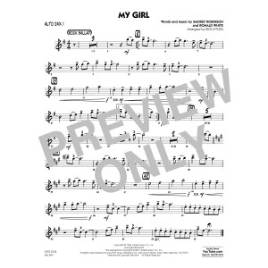 My Girl (arr. Rick Stitzel) - Alto Sax 1