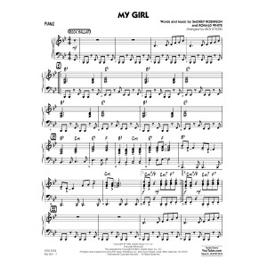 My Girl (arr. Rick Stitzel) - Piano